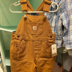 Carhartt 9 months bibs